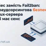 crowdsec замість fail2ban