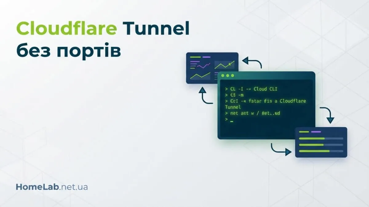 Cloudflare Tunnel на Debian і Ubuntu без відкриття портів