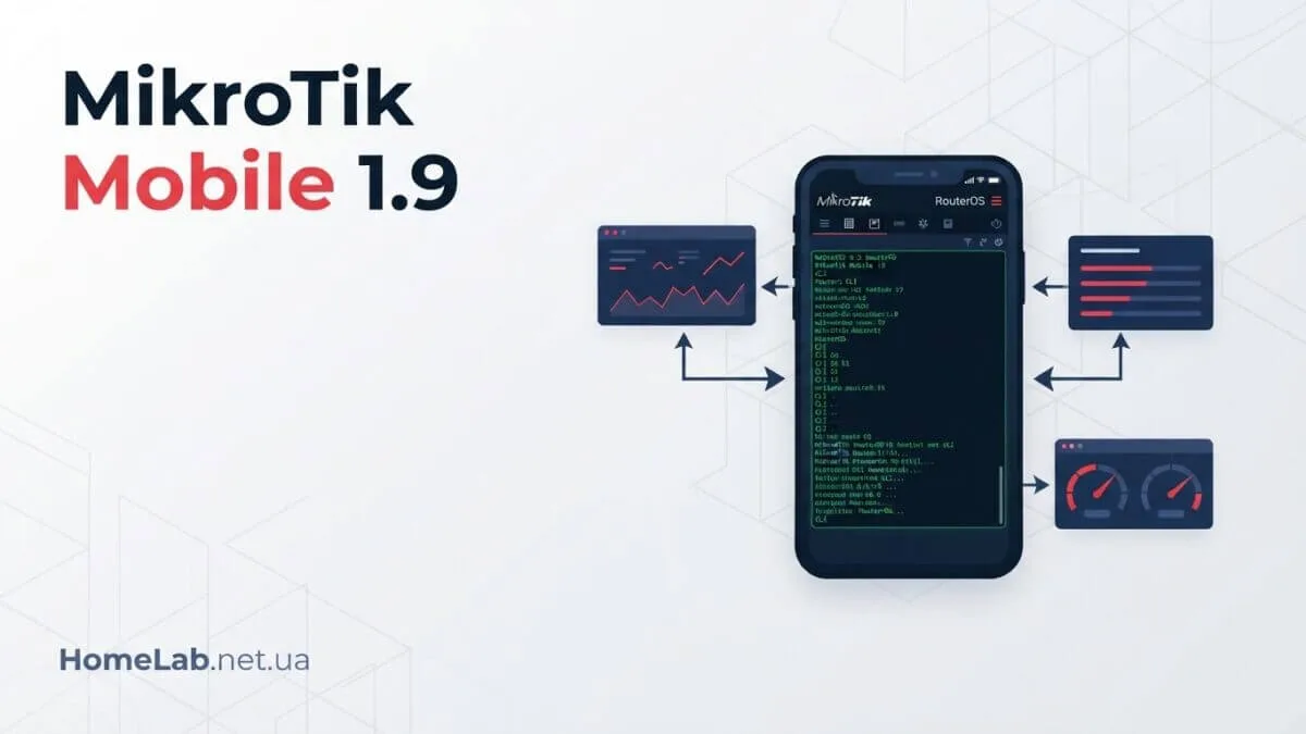 MikroTik Mobile 1.9: оновлені застосунки RouterOS і VPN