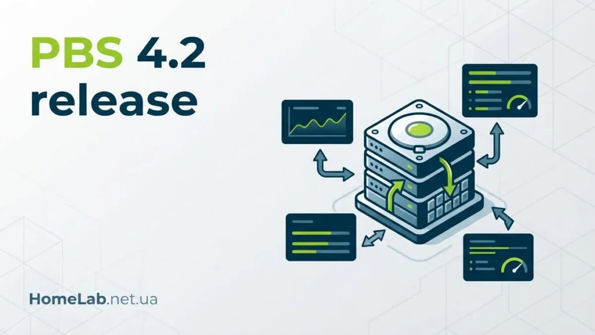 Proxmox Backup Server 4.2: Debian 13, kernel 7.0 і S3