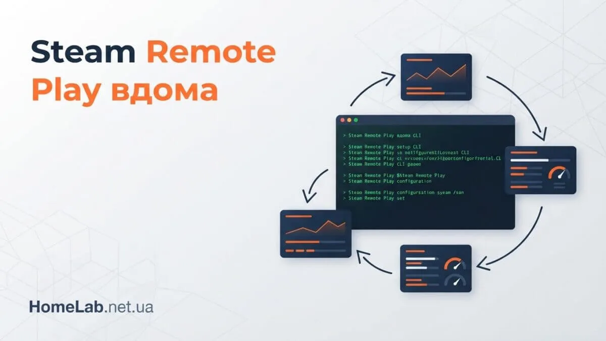 Steam Remote Play вдома: налаштування і типові лаги