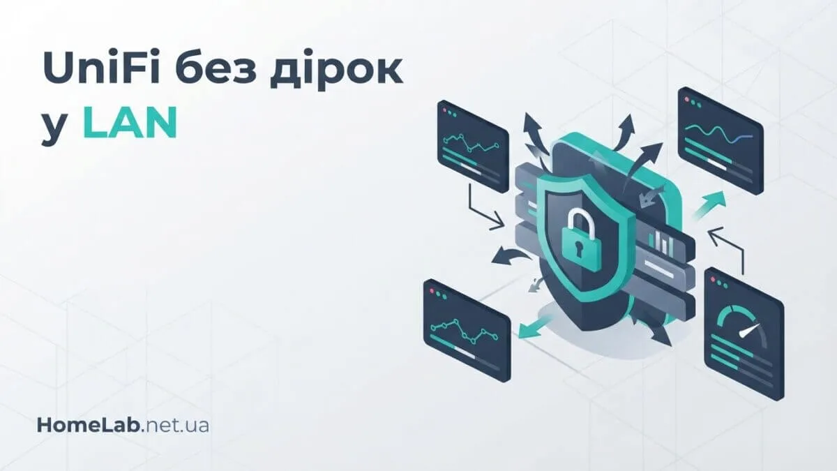 UniFi Port Forwarding для self-hosted без дірок у LAN