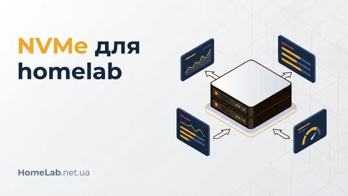 Як вибрати NVMe SSD для домашнього сервера